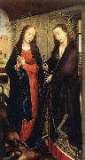 WEYDEN, Rogier van der Sts Margaret and Apollonia oil painting reproduction